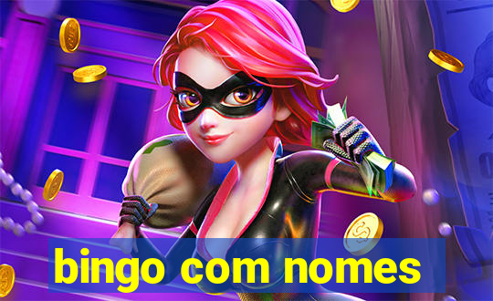 bingo com nomes